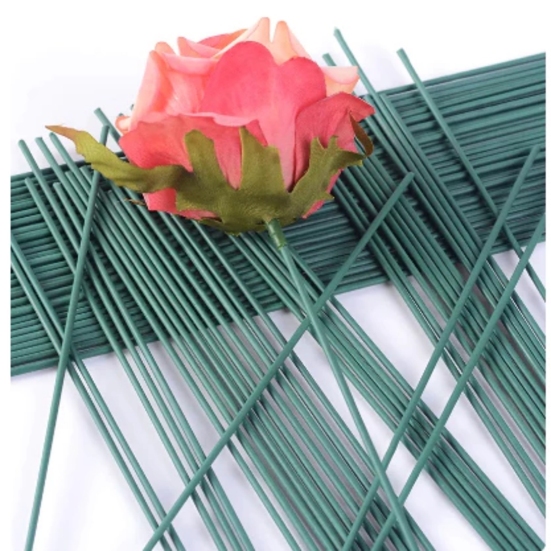 50pcs Green Floral Wire Stems  - Wire Stem Florist 评论和价格