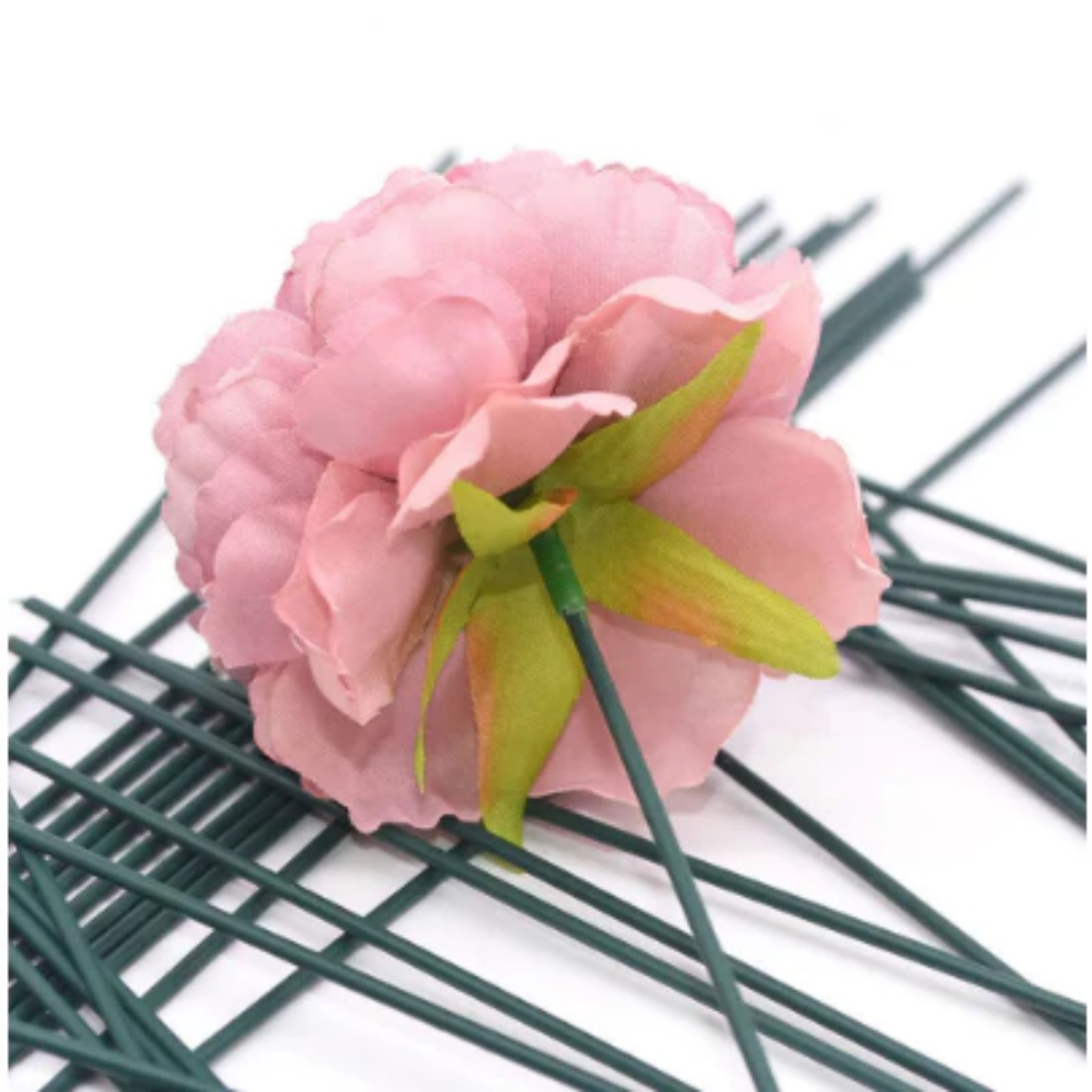 50pcs Green Floral Wire Stems  - Wire Stem Florist 评论和价格