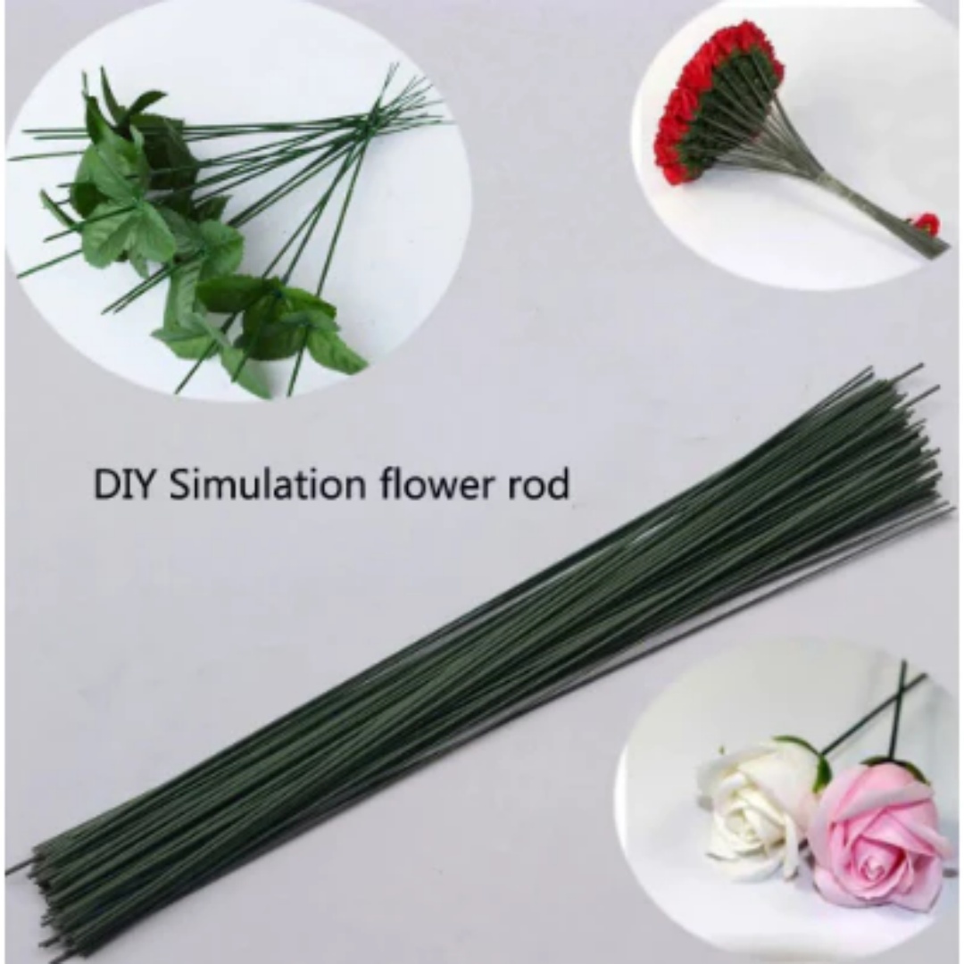 50pcs Floral Stem Wire Crafts  - Wire Stem Florist 评论和价格
