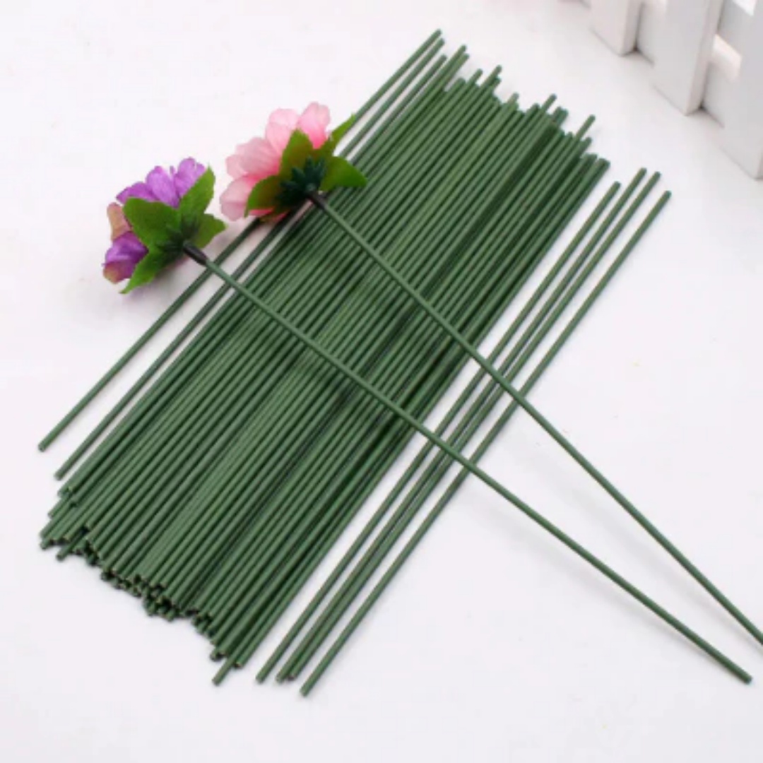 50pcs Floral Stem Wire Crafts  - Wire Stem Florist 评论和价格