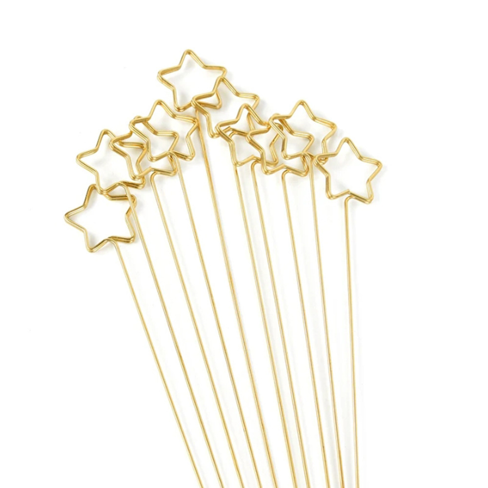 Metal Flower Card Pick Holder  - Floral Picks Wood 评论和价格
