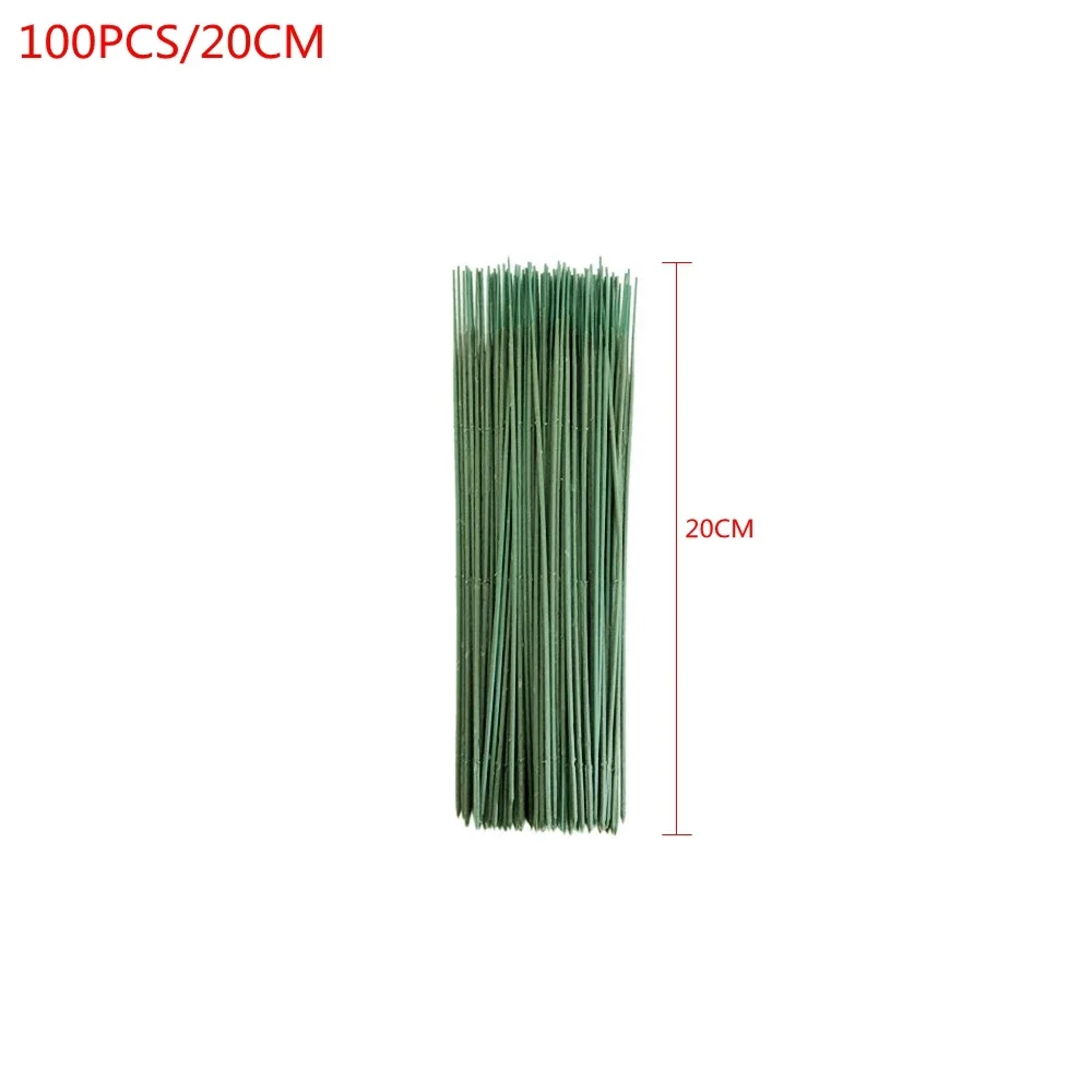 100PCS Artificial Potted Stem  - Wire Stem Florist 评论和价格