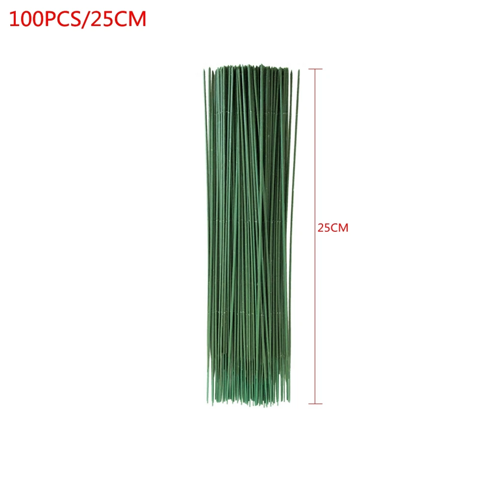 100PCS Artificial Potted Stem  - Wire Stem Florist 评论和价格