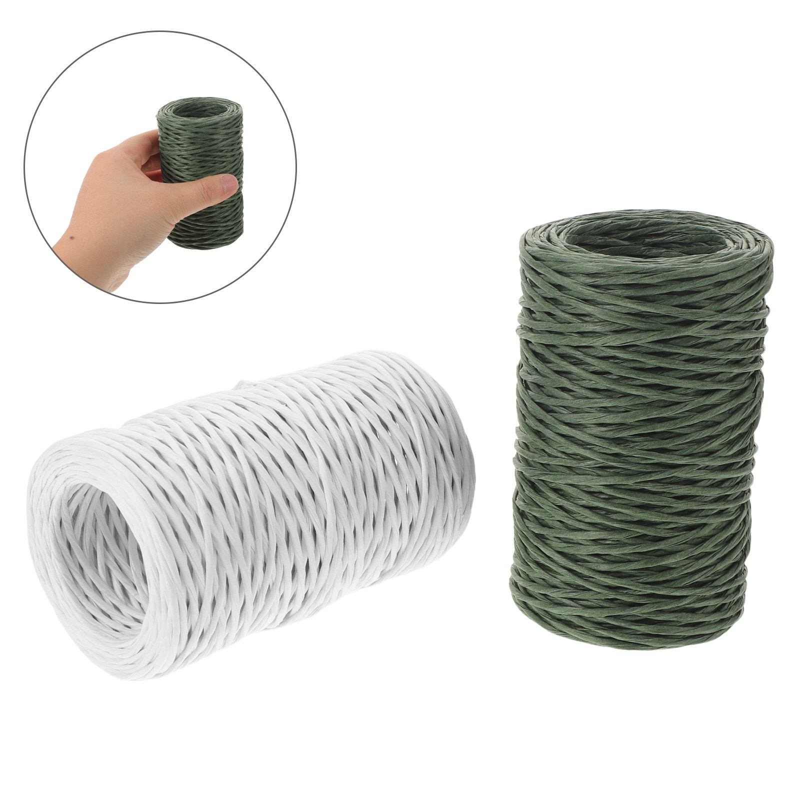 2 Rolls Paper Covered Florist  - Florist Flower Supply 评论和价格