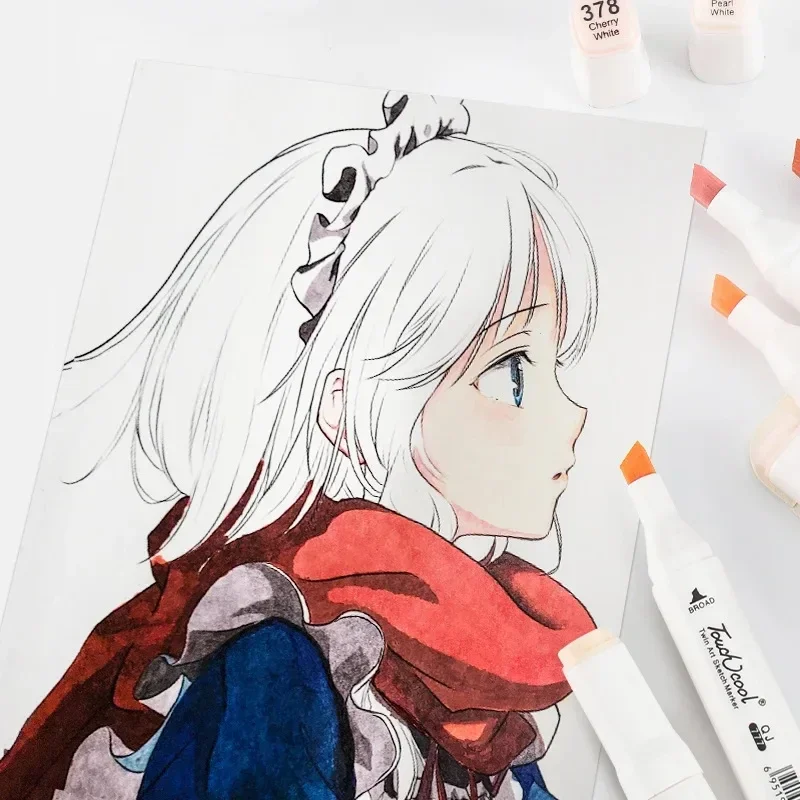 6/12/24/30 Colors Skin Tone Du - Copic Marker Sketch 评论和价格