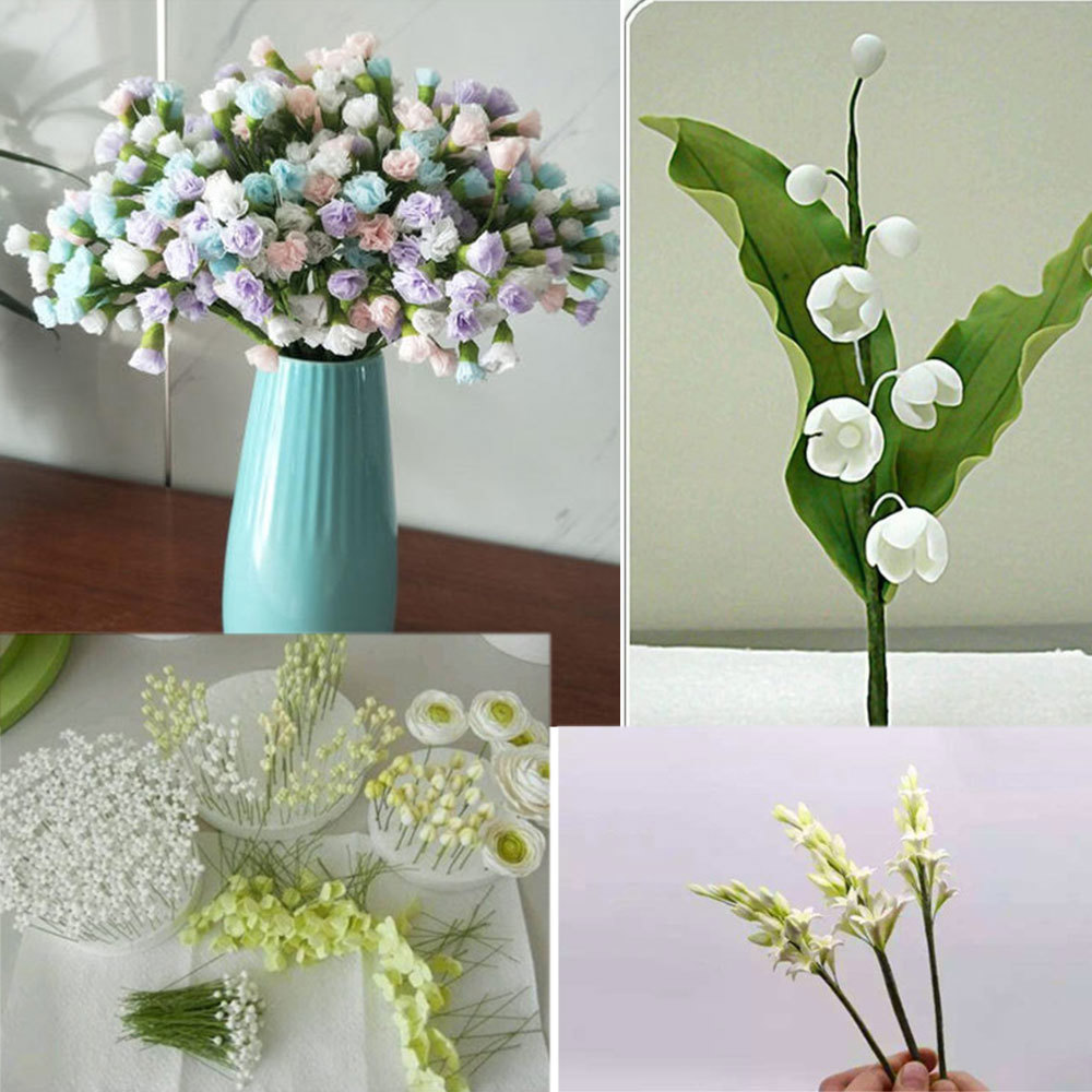 50pcs/lot 26# 0.45mm Floral St - Wire Stem Florist 评论和价格