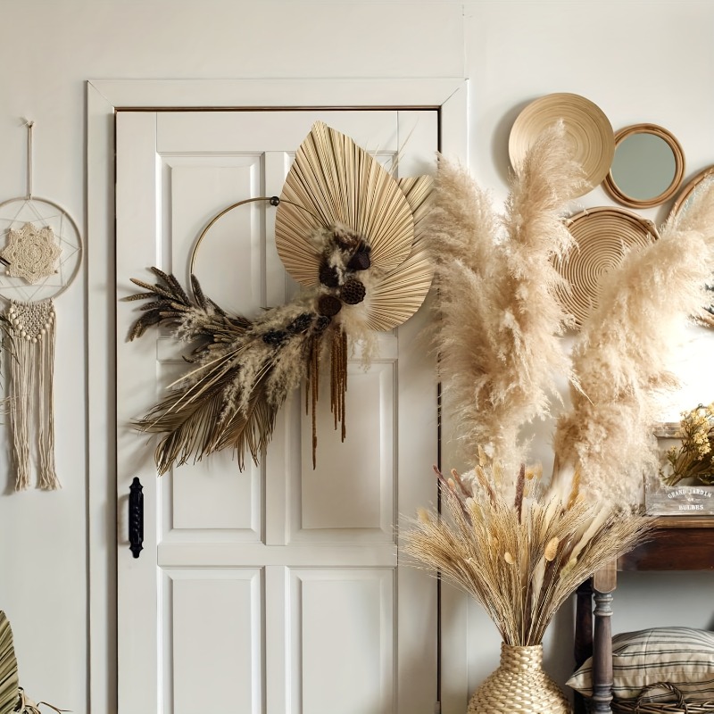 105Pcs Bulk Dried Pampas Grass - Palm Leaf Dried 评论和价格