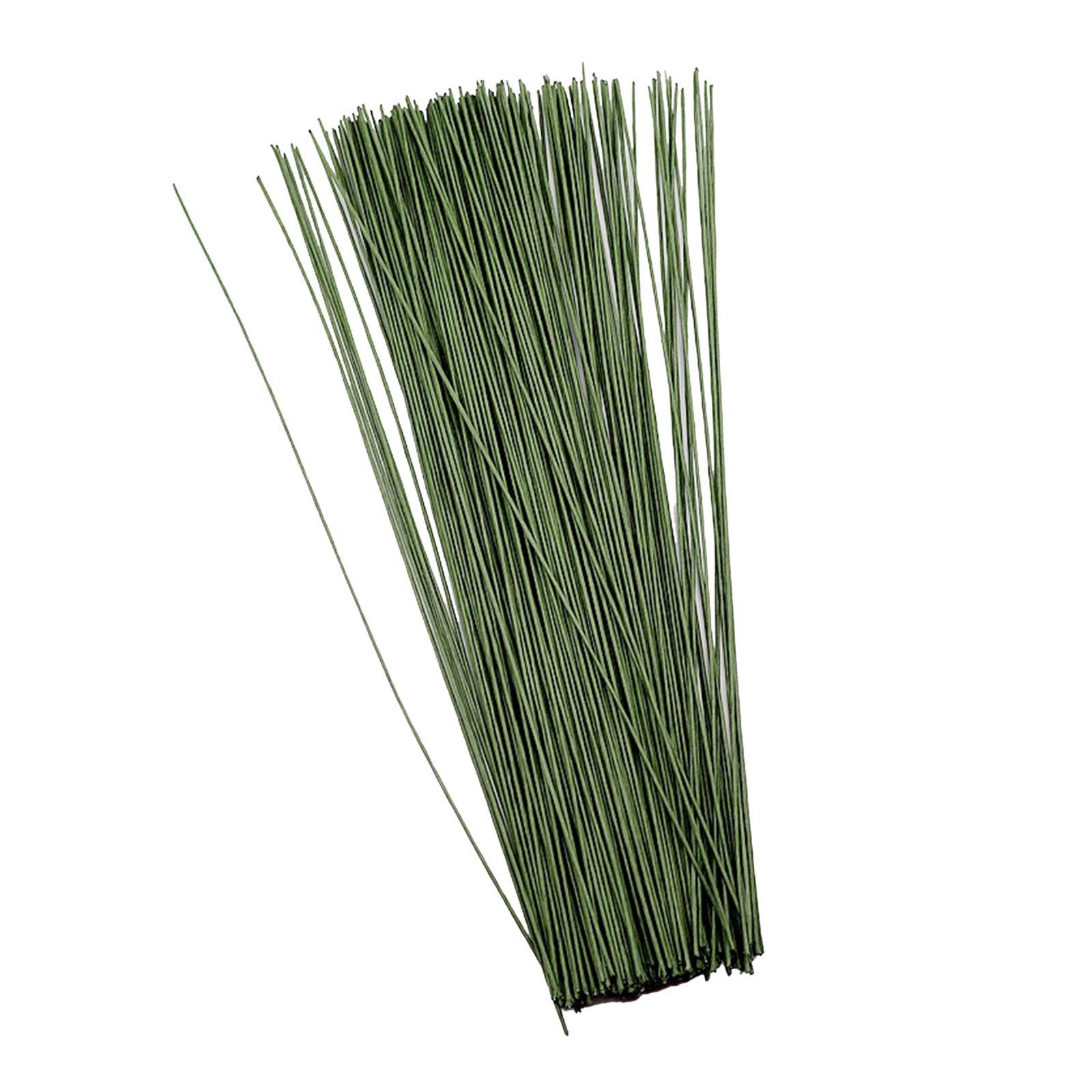 100x Florist Wire 16 Inches 22 - Wire Stem Florist 评论和价格