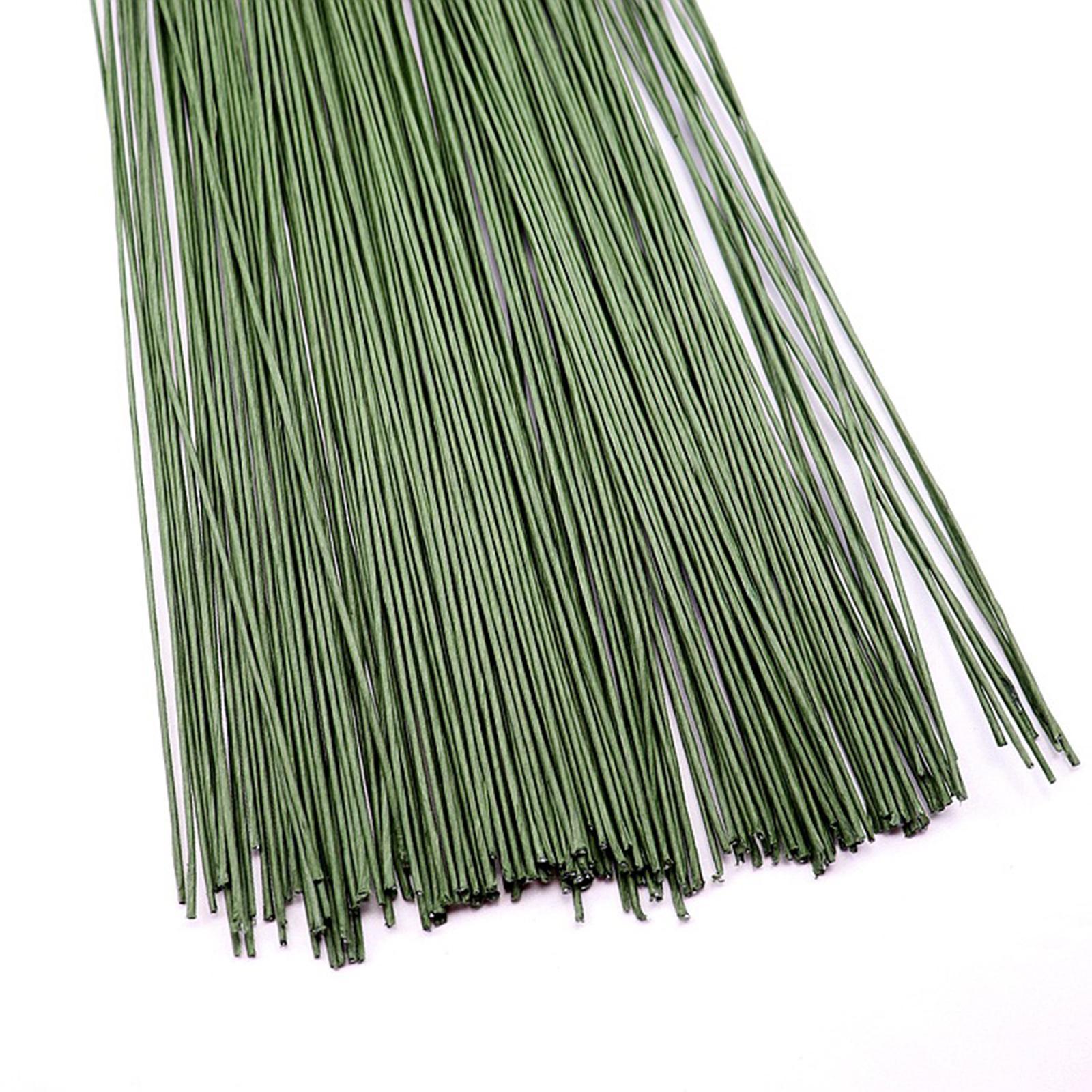 100x Florist Wire 16 Inches 22 - Wire Stem Florist 评论和价格
